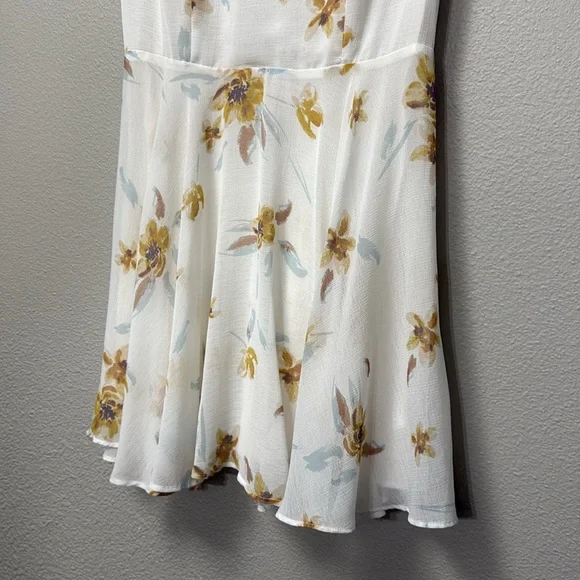 Urban Outfitters Kimchi Blue Sarah Flutter-Sleeve Chiffon Mini Dress - Picture 5 of 14